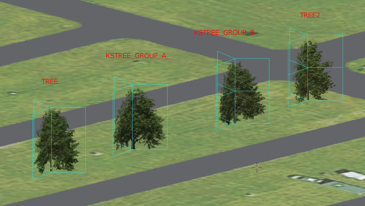 Типы деревьев в Blender