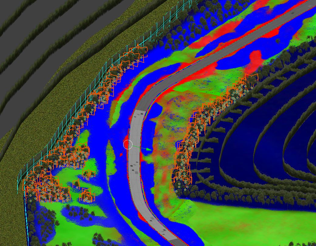 Группировка деревьев в Блендере