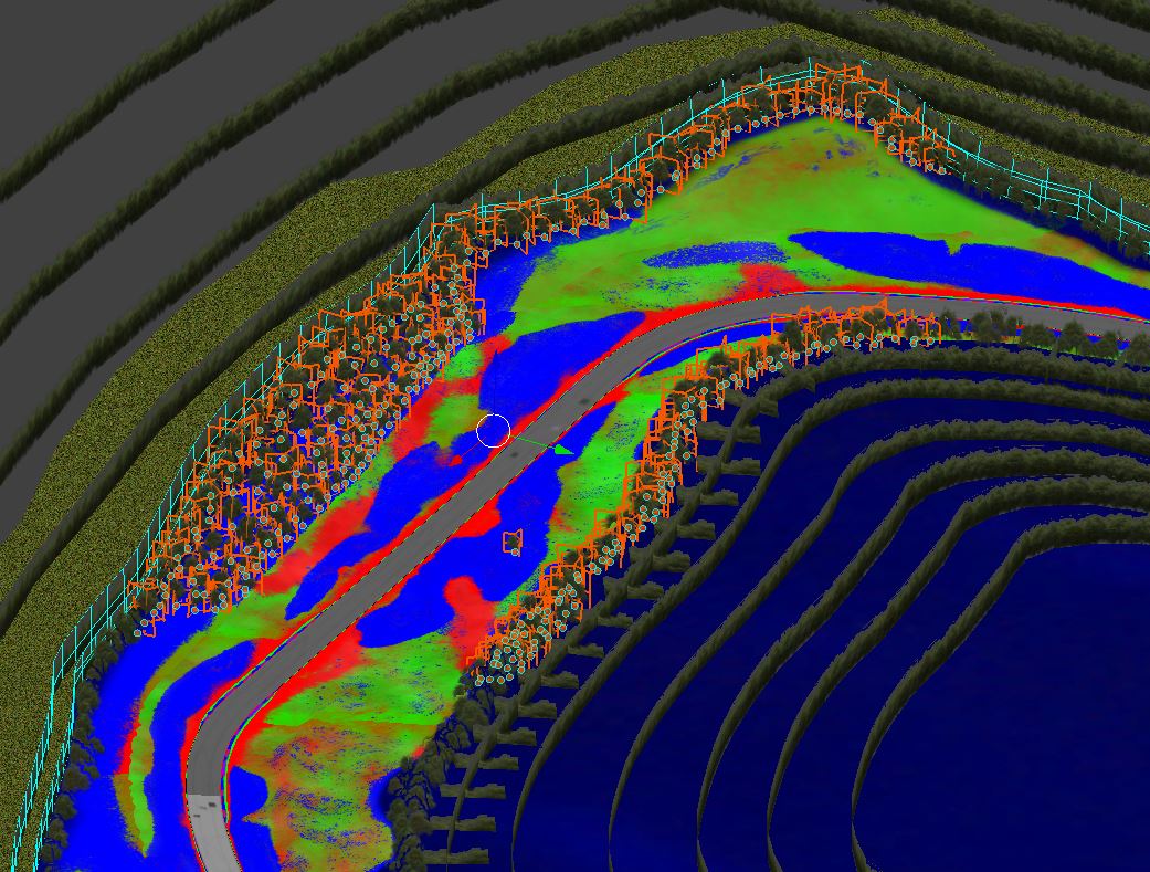 Группировка деревьев в Blender